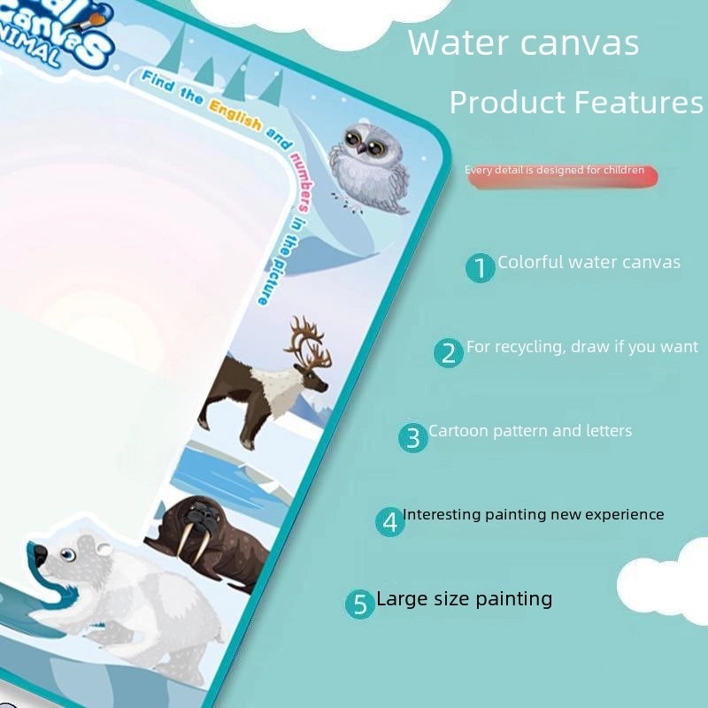 Magic Water Drawing Blanket for Kids | Educational Toys