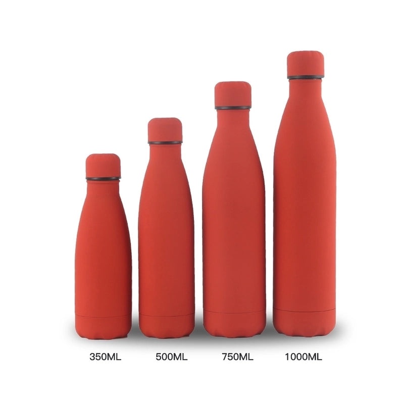 Stylish Solid Color Stainless Steel Vacuum Flask 1pc|Home & Kitchen Accessories
