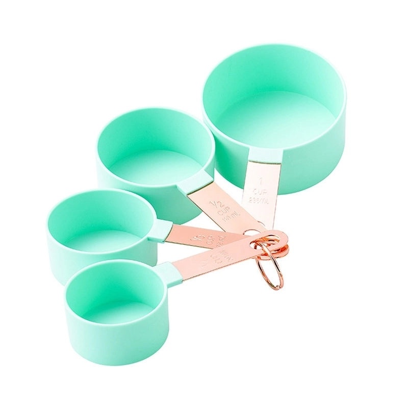 Stylish Geometric Stainless Steel Measuring Spoon Set 1 Piece | Kitchen Gadgets