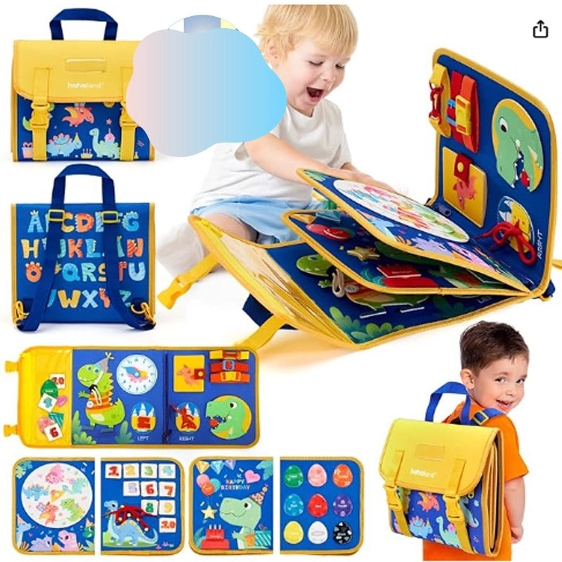 Early Learning Felt Busy Book for Kids|Educational Toys and Busy Boards