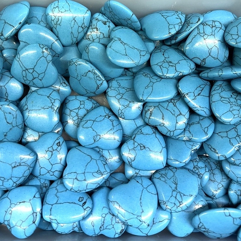 Pink Heart-Shaped Crystal Gemstone 2cm Handmade Decorative Ornament|Home Decor