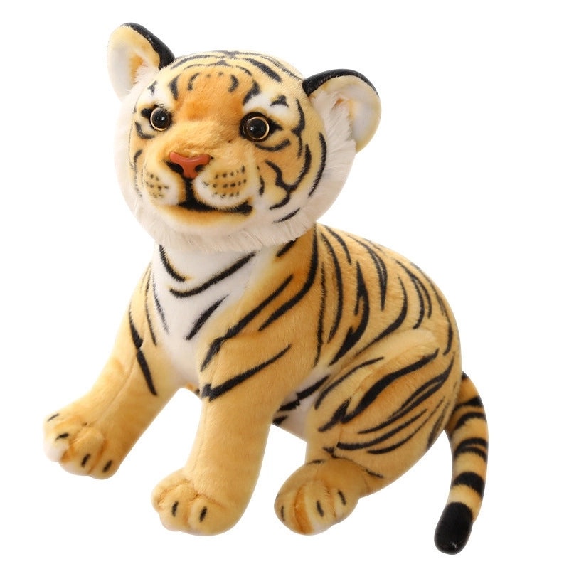 Large Plush Tiger Doll for Year of the Tiger Mascot | Plush Toys & Stuffed Animals