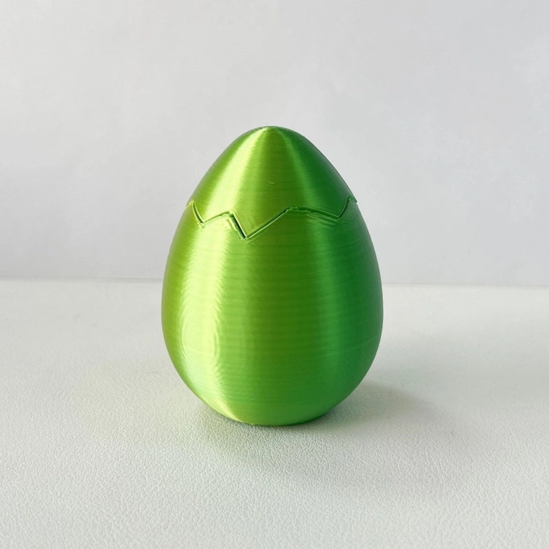 Multicolor Gradient Egg Shaped PLA Toy | Educational Toys & Collectibles