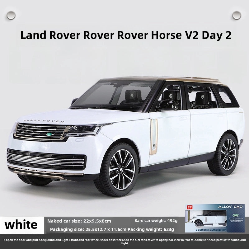 Authentic 1:24 Range Rover SVS Alloy Car Model for Boys | Toys & Collectibles