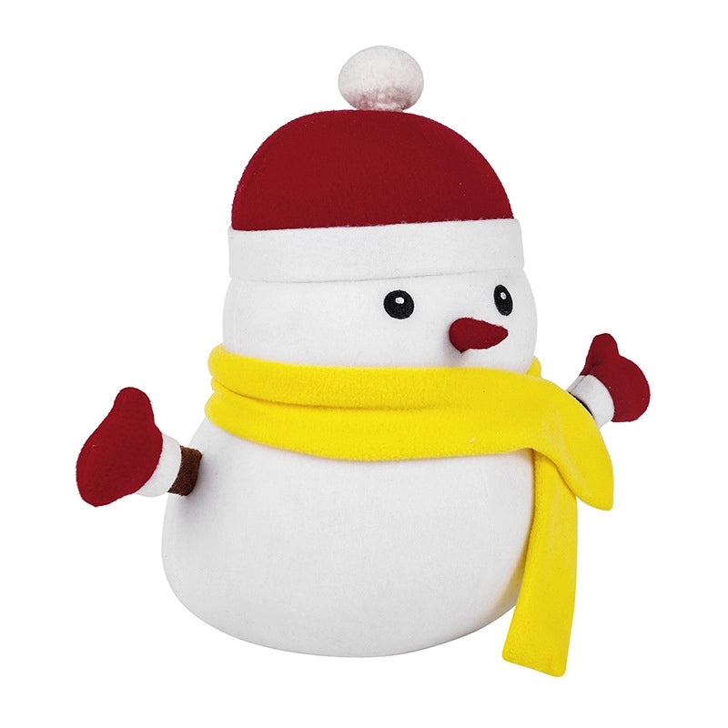 Christmas Snowman Plush Toy with Soft PP Cotton Filling | Stuffed Animals & Plush Toys