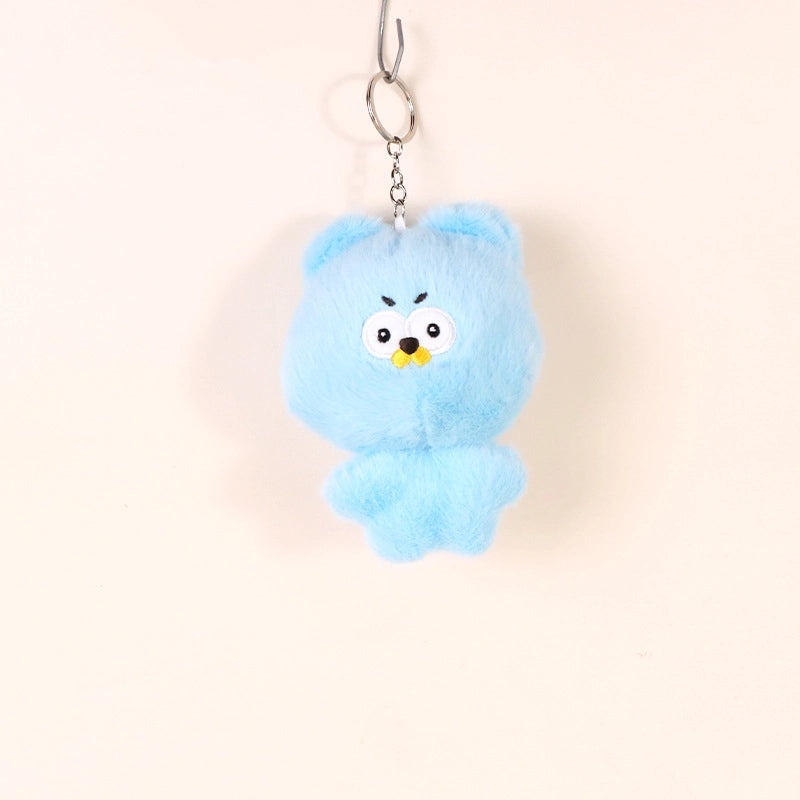 Cute Angry Chicken Plush Toy Keychain for Claw Machine | Plush Toys & Keychains