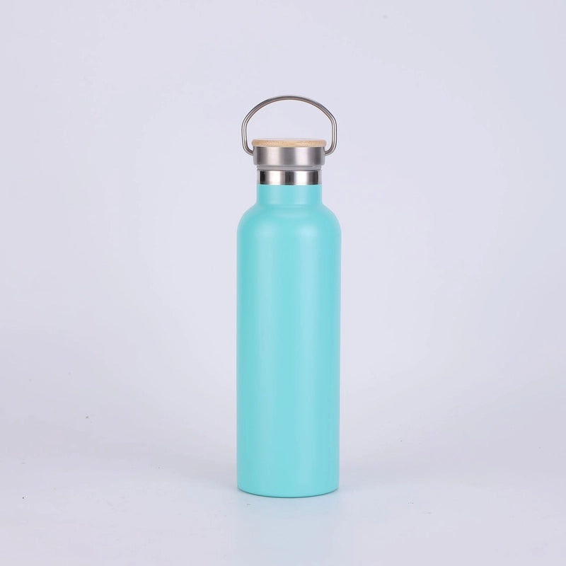 Double-Layer Vacuum Insulated Large Capacity Stainless Steel Thermal Travel Kettle Portable Wide Mouth Sports Water Bottle|Travel Accessories