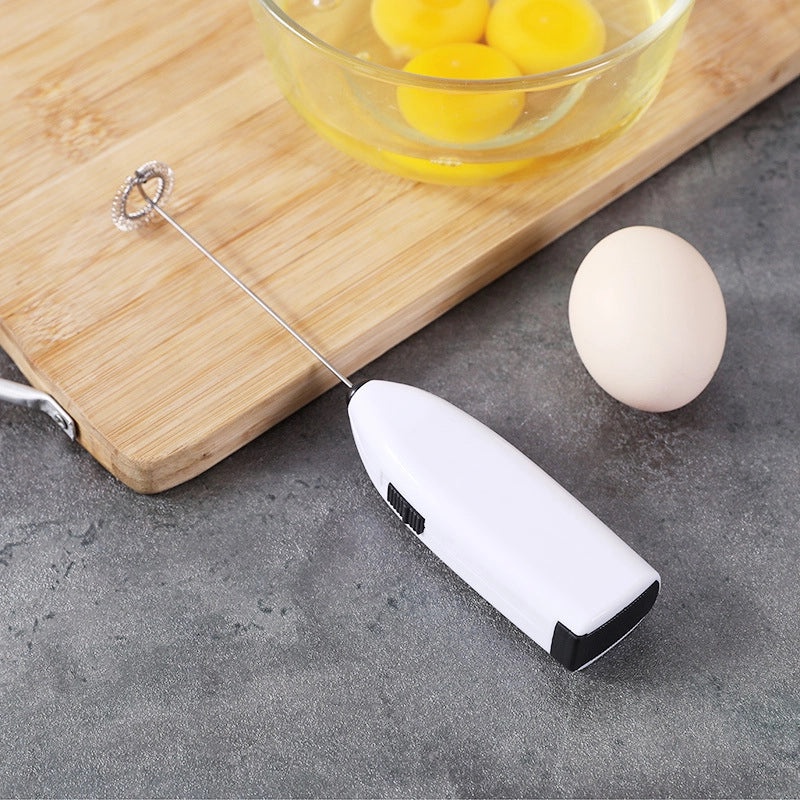Minimalist Solid Color Stainless Steel Egg Beater Hand Mixer|Kitchen Utensils