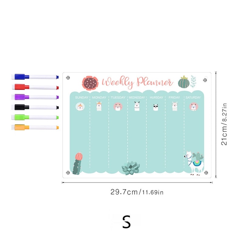 Minimalist Transparent Colored Resin Refrigerator Magnet | Home Decor