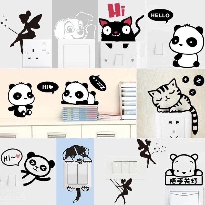 Adorable Animal PVC Wall Decal for Nursery and Kids Rooms | Home Decor & Wall Art