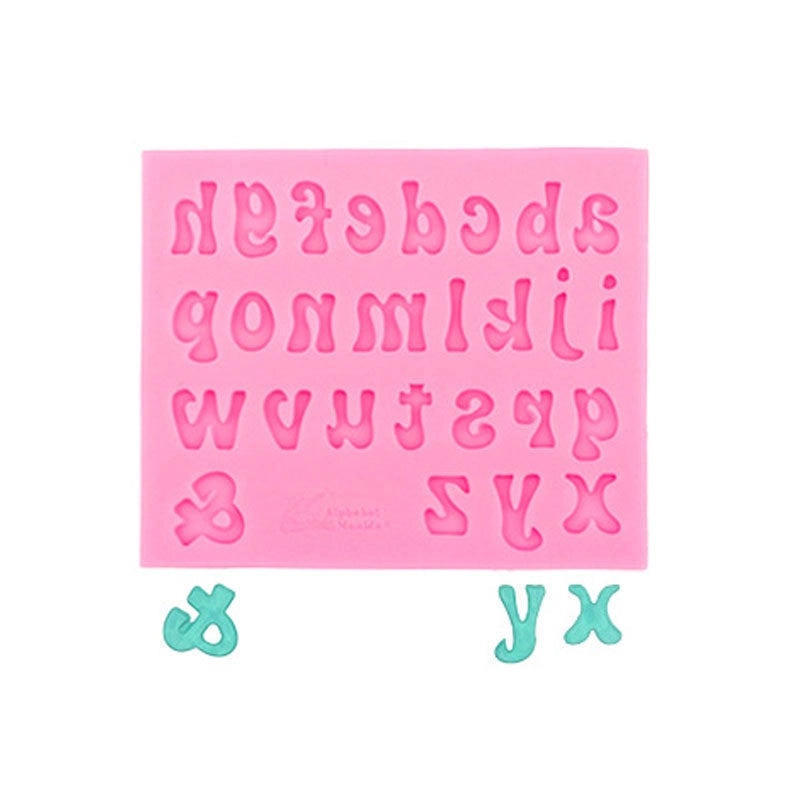 Casual Elegant Pastoral Letter Silicone Kitchen Mold 1 Piece | Kitchen Tools & Gadgets