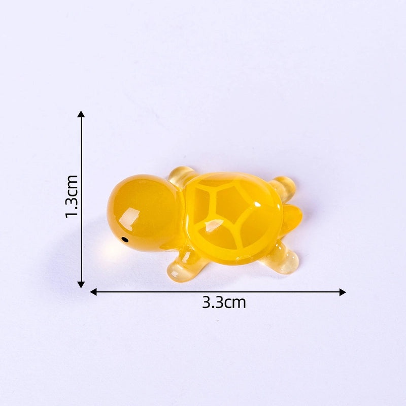 Luminous Mini Turtle Resin Ornament for Fish Tank Moss Landscaping | Aquarium Decorations