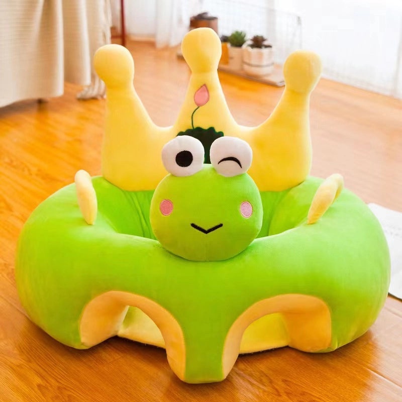 Cartoon Plush Baby Learning Sofa Chair Soft Children's Lazy Seat Comfortable Baby Gift|Baby & Kids Furniture