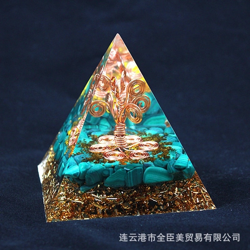 Classic Geometric Acrylic Crystal Pyramid Decor|Home Decor