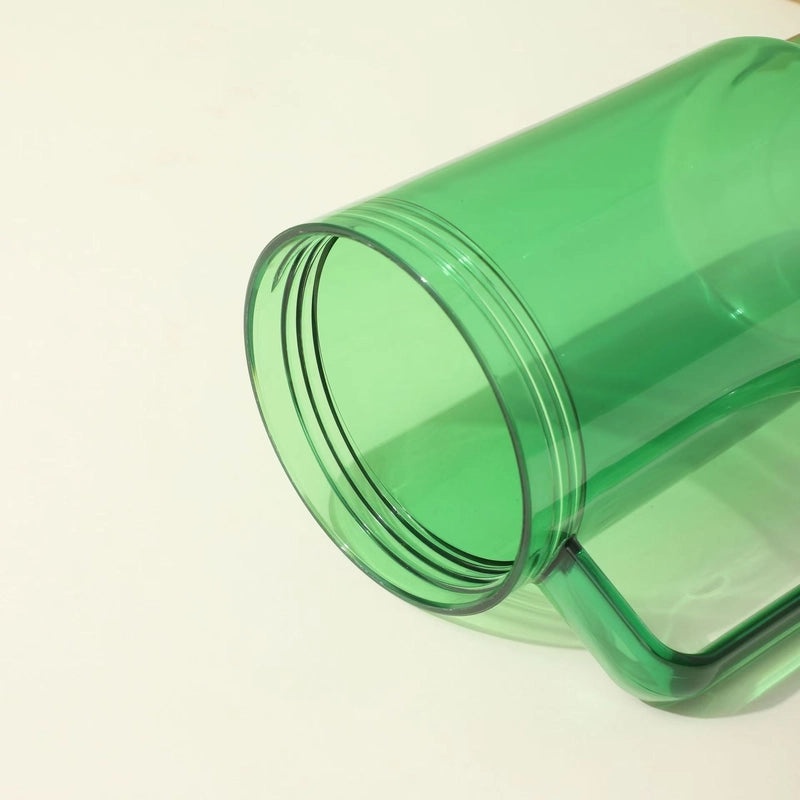 Modern Portable Travel Plastic Water Cup with Straw and Handle | Travel Accessories