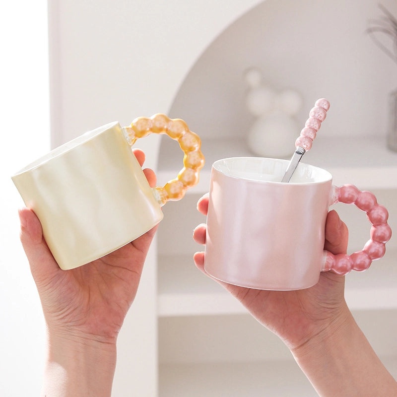 White Porcelain Water Bottle for Casual Vacation Use 1 Piece | Travel Accessories