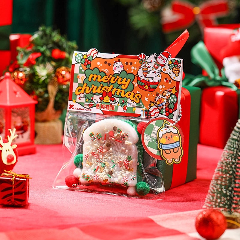 Christmas Tree Donut Fidget Toy Squeezing Stress Relief TPR Sensory Toy | Stress Relief Toys