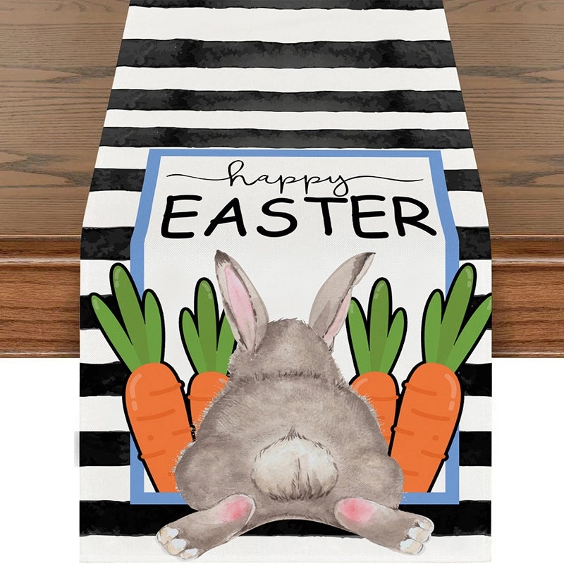 Classic Easter Rabbit Linen Letter Decoration|Home Decor