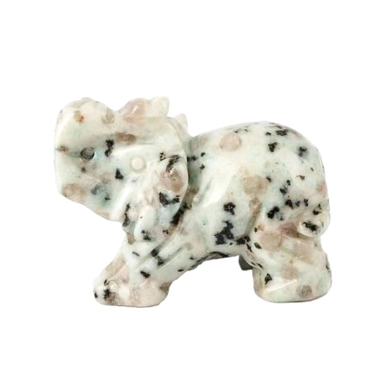 Set of 5 Minimalist Elephant Crystal Figurines | Home Decor Ornaments|Artificial Decorative Accessories|Elegant Table Decorations|Gift Ideas|Deco