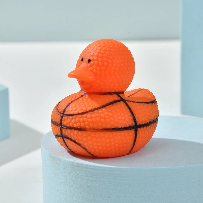500 Pieces Bath Sports Duck Vinyl Grip Pinch Stress Relief Duckling Kids Water Toy|Kids Water Toys