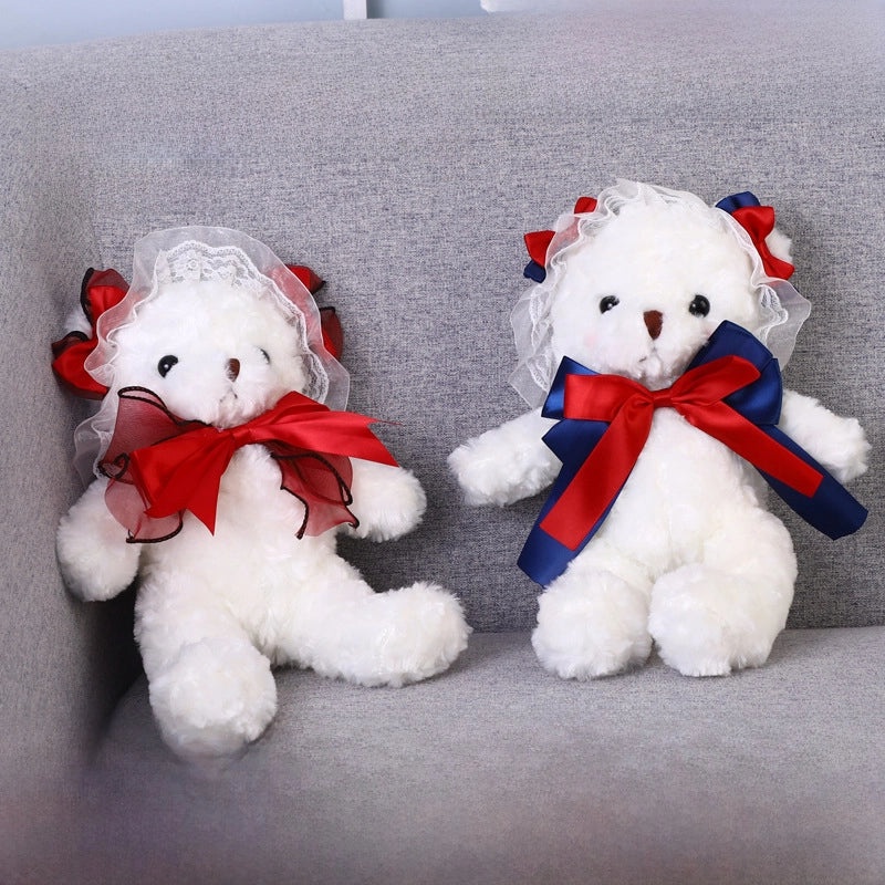 Lolita Bear Plush Doll Rose Velvet Ragdoll Cute Girl Toy Gift Soft Stuffed Animal|Plush Toys & Stuffed Animals