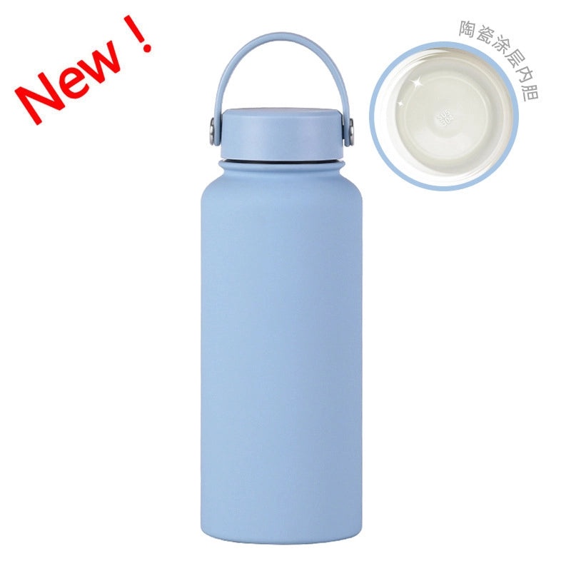 Stylish Solid Color Stainless Steel Vacuum Flask 1pc|Home & Kitchen Accessories