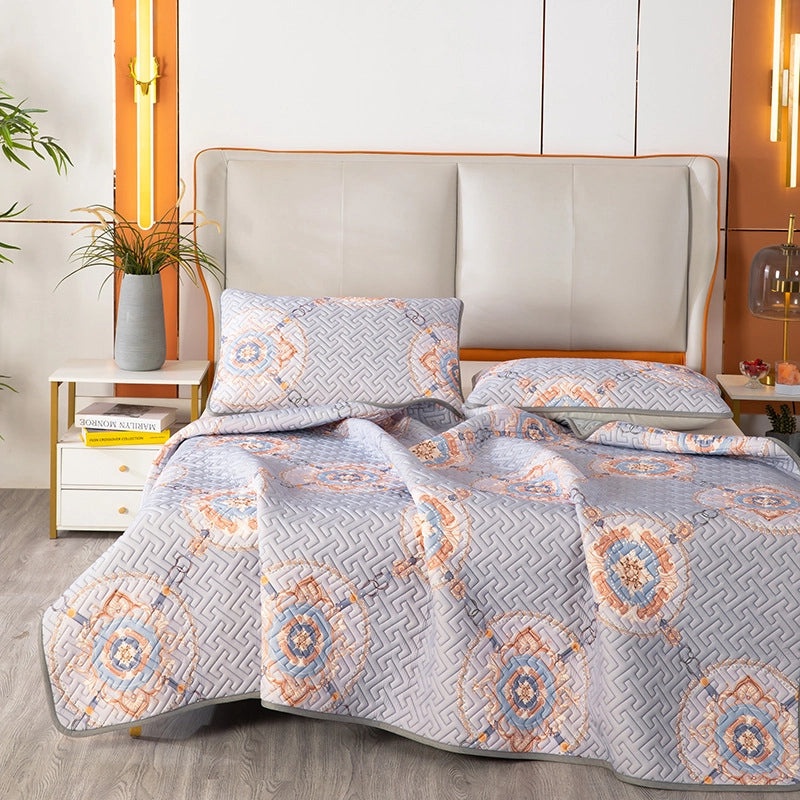 Thailand Royal Bio-based Latex Silk Mat 3-piece Set Soft High-end Mat for Micro-business | Home & Living Accessories