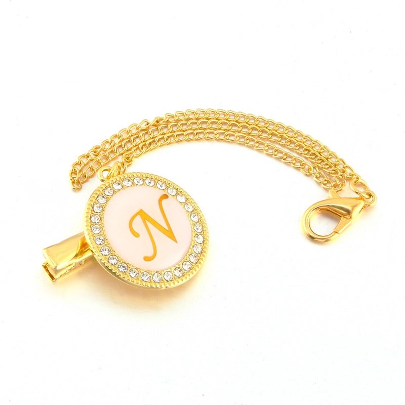 Adorable Alphabet Alloy Baby Jewelry|Baby Accessories