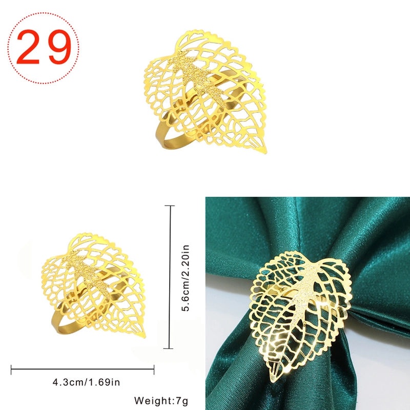 Stylish Geometric Metal Napkin Holder Single Piece|Home Decor & Kitchen Accessories