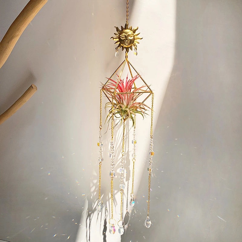 Minimalist Geometric Crystal Suncatcher for Window|Home Decor Accessories