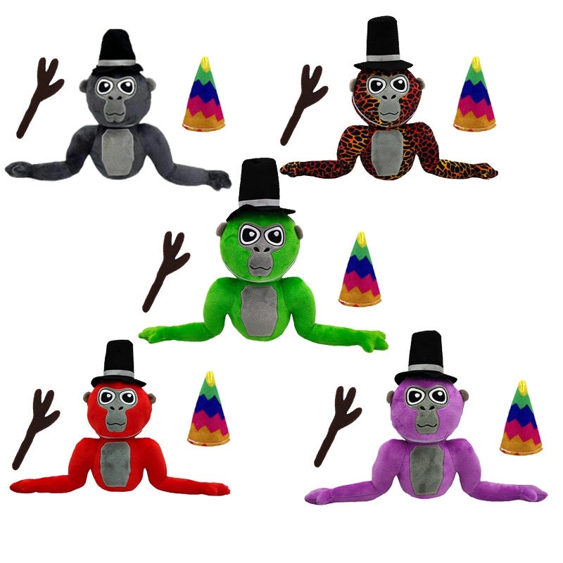 Soft Plush Monkey Stuffed Toy with PP Cotton Filling | Plush Toys & Stuffed Animals