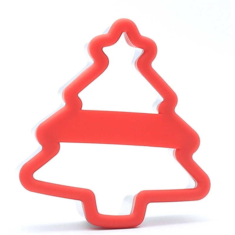 Cute Christmas Tree Star Silica Gel Bakeware Mold for Holiday Baking | Kitchen & Baking Accessories
