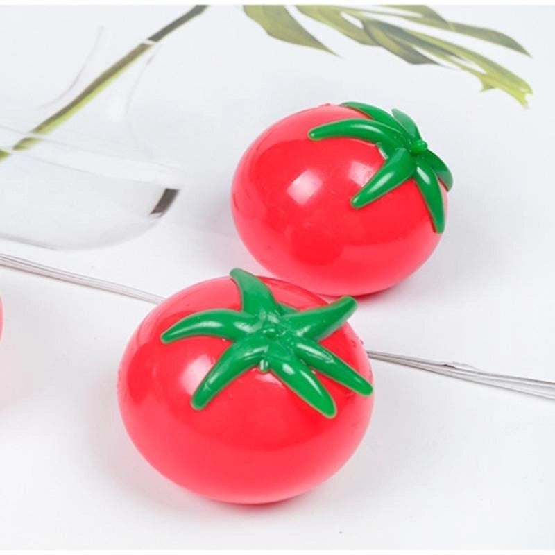 Squishy Tomato Stress Relief Toy Soft TPR Material|Stress Relief Toys