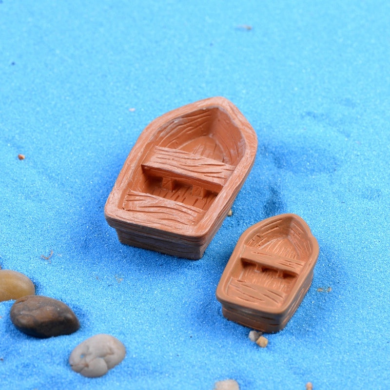 Miniature Moss Micro Landscape Assault Boat DIY Kit|DIY手工模型