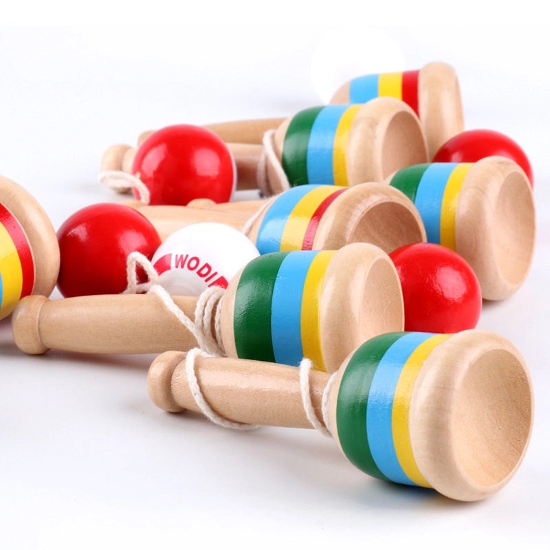 Colorful Wooden Ball Game Toy for Kids | Educational Wooden Toys