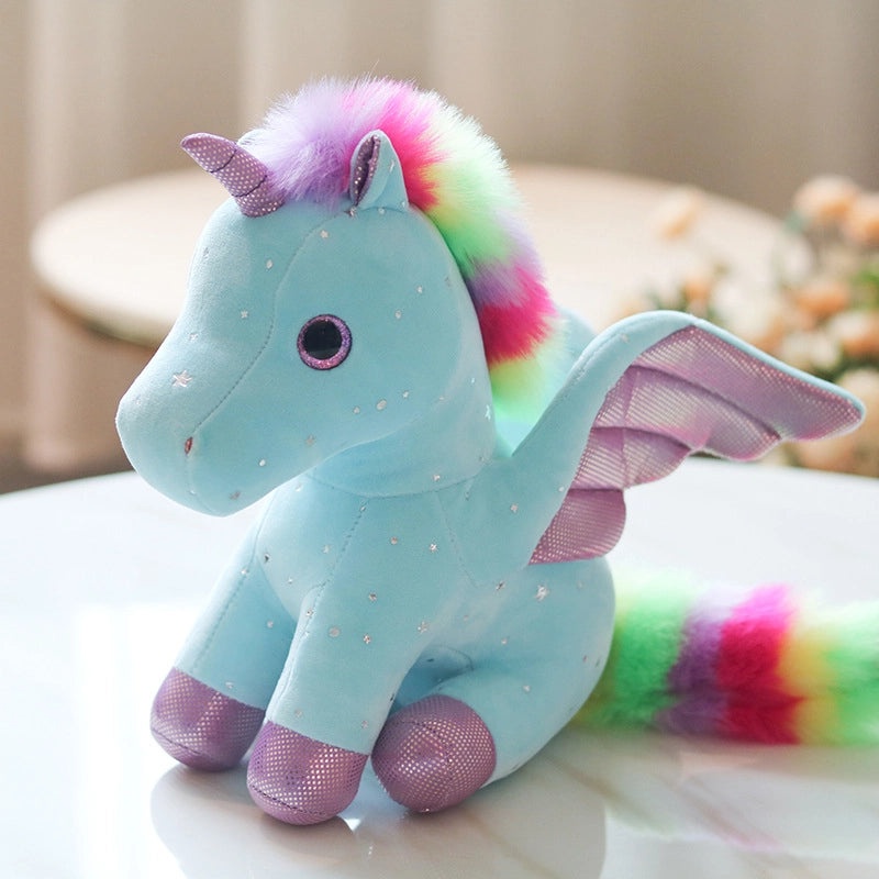 Rainbow Angel Horse Plush Doll for Kids|Toys & Games Plush Toys