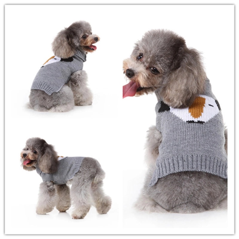 Cozy Polyester Christmas Reindeer Pet Outfit | Holiday Pet Apparel