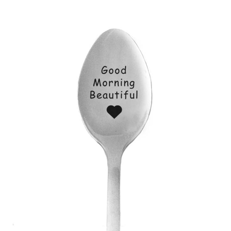 Trendy Stainless Steel Lettered Tableware Single Piece|Home & Kitchen Tableware