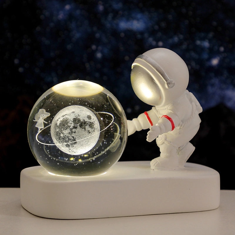 Astronaut Starry Night Light for Office Desk Luminous Decorative Lamp Unique Birthday New Year Gift|Home Decor Lighting