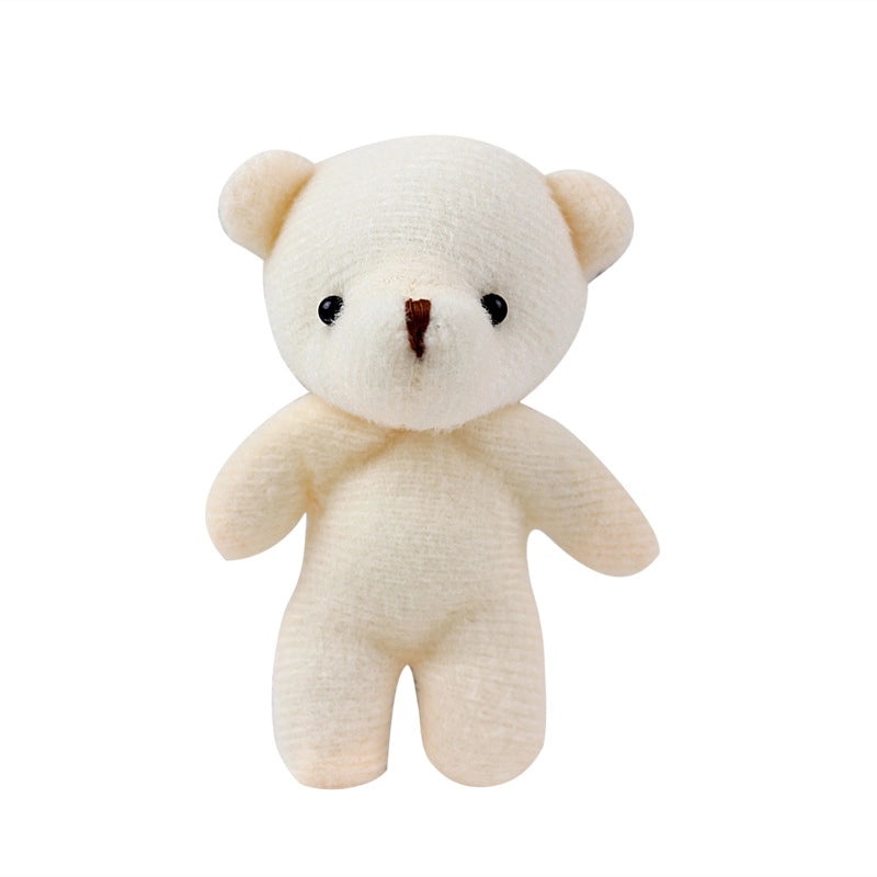 Cub Bear Plush Toy One-piece Bear Doll Accessories Teddy Bear Baby Clothes Bouquet Gift|Plush Toys & Accessories