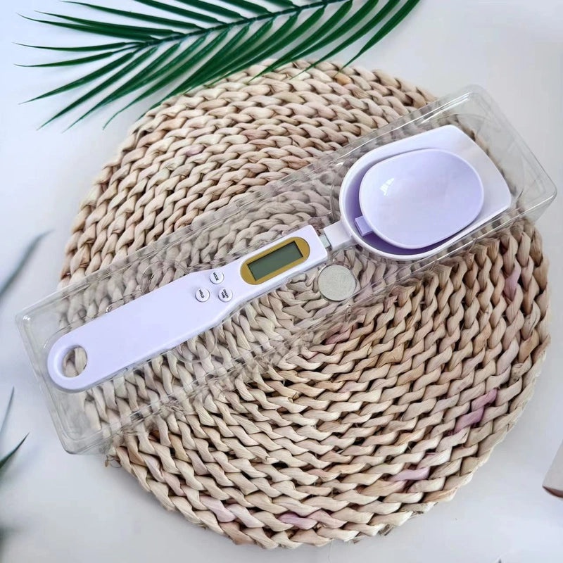 Minimalist Solid Color Plastic Spoon Scale|Kitchen Tools & Gadgets