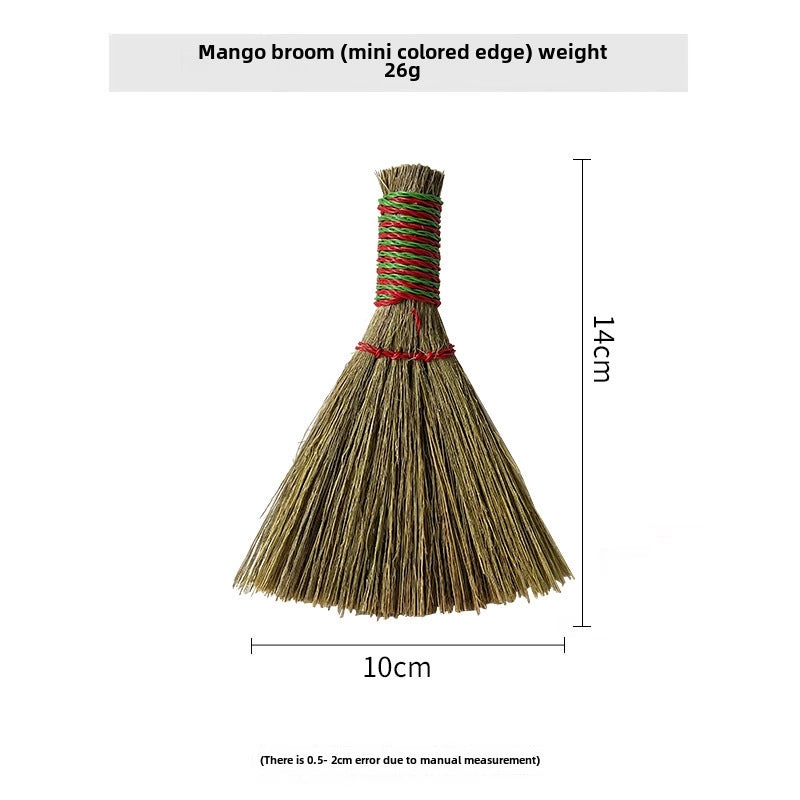 Natural Bamboo Long Handle Woven Broom for Living Room Cleaning Soft Household Dust Remover|Home Cleaning Tools