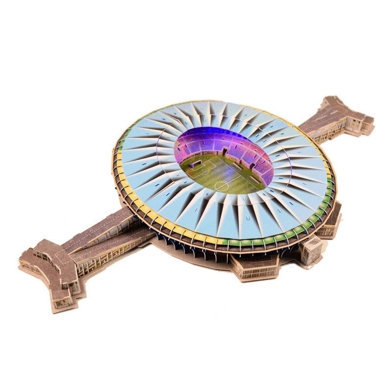 Kids 3D Football Field DIY Puzzle Toy Assembled Set | Educational Toys & Games