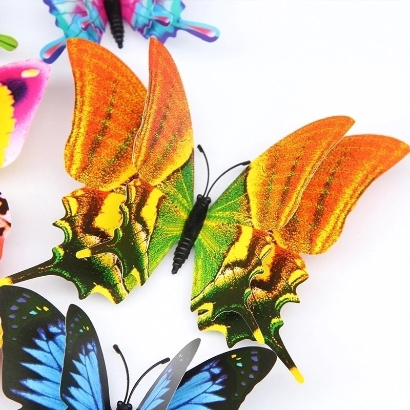 3D Butterfly Wall Decals Set of 12 | Home Decor Wall Art