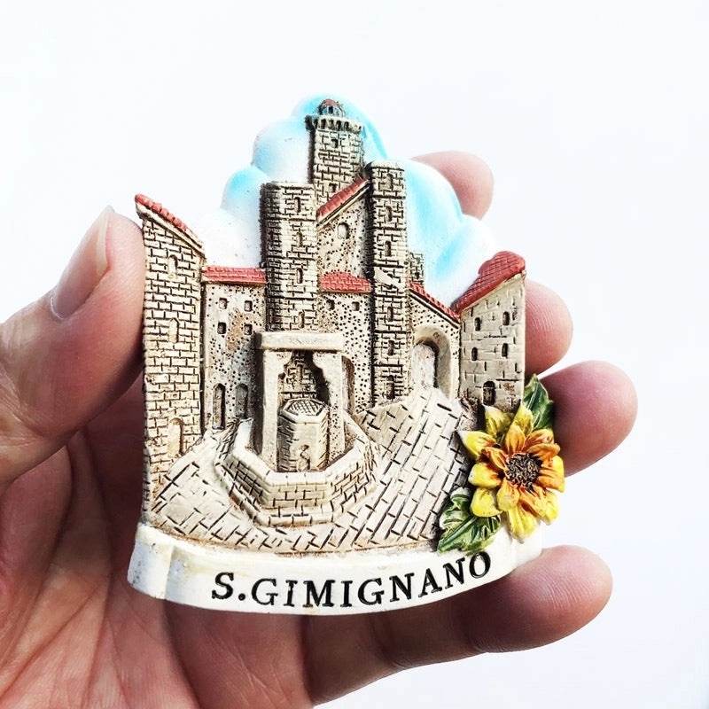 3-Piece Retro Streetwear Color Block Synthetic Resin Magnets Set|Home Decor & Magnets