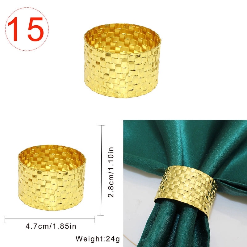 Stylish Geometric Metal Napkin Holder Single Piece|Home Decor & Kitchen Accessories