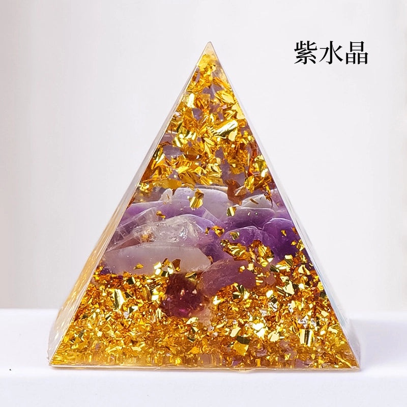 Minimalist Crystal Pyramid Decor | Home Decor