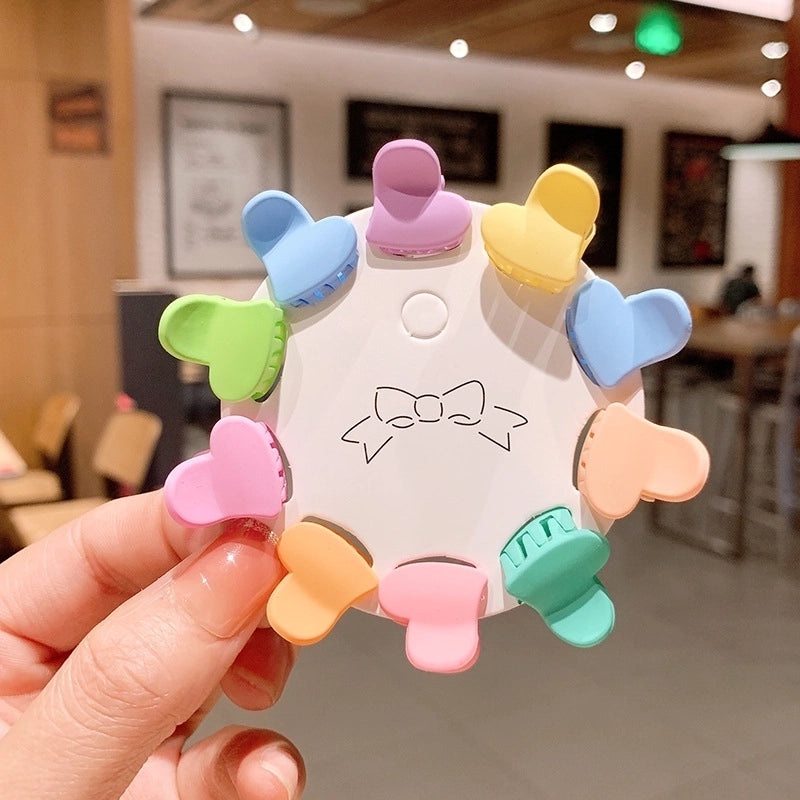 Colorful Korean Baby Hair Clips Candy Tone Small Hairpins Cute Girls Princess Headdress|Children's Hair Accessories