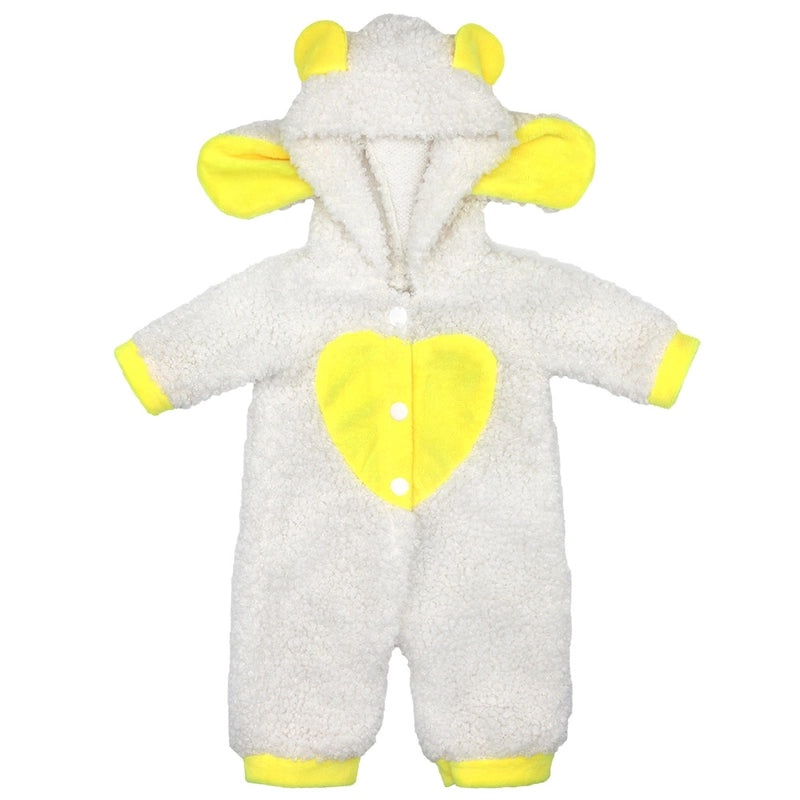 18 Inch Baby Doll Clothes for 43cm Dolls Autumn Winter Christmas Fox Theme Thick Warm Outfit|Doll Clothes & Accessories