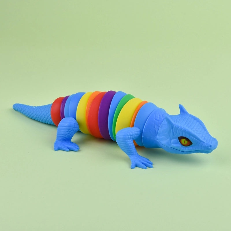 Stress Relief Lizard Toy Plastic Squeeze Toy for Kids and Adults | Stress Relief Toys